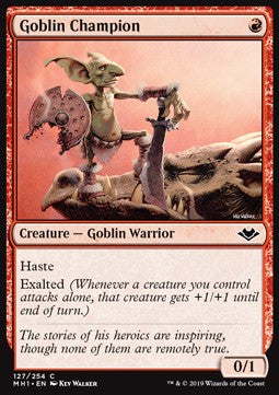 Goblin Champion⁣ - Modern Horizons⁣ (Common)⁣ [127]