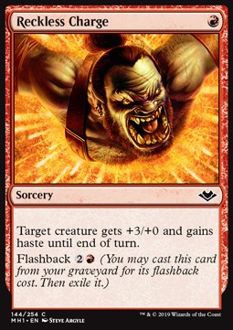 Reckless Charge⁣ - Modern Horizons⁣ (Common)⁣ [144]