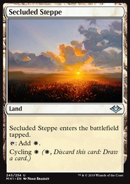 Secluded Steppe⁣ - Modern Horizons⁣ (Uncommon)⁣ [245]