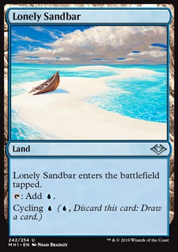 Lonely Sandbar⁣ - Modern Horizons⁣ (Uncommon)⁣ [242]