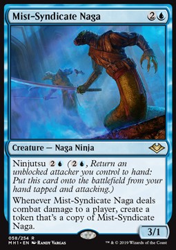 Mist-Syndicate Naga⁣ - Modern Horizons⁣ (Rare)⁣ [58]