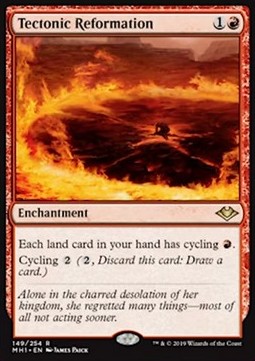 Tectonic Reformation⁣ - Modern Horizons⁣ (Rare)⁣ [149]