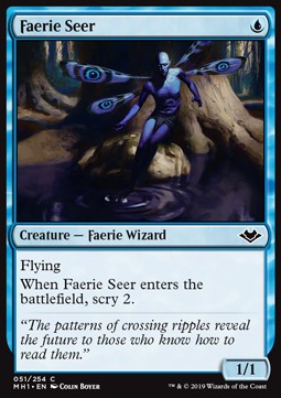 Faerie Seer⁣ - Modern Horizons⁣ (Common)⁣ [51]