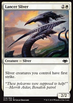 Lancer Sliver⁣ - Modern Horizons⁣ (Common)⁣ [18]