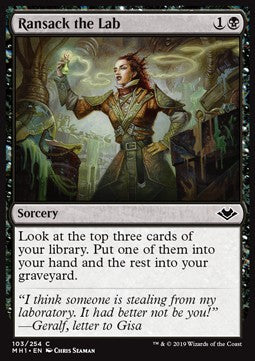 Ransack the Lab⁣ - Modern Horizons⁣ (Common)⁣ [103]
