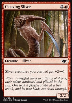 Cleaving Sliver⁣ - Modern Horizons⁣ (Common)⁣ [121]