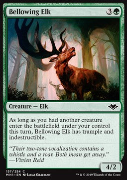 Bellowing Elk⁣ - Modern Horizons⁣ (Common)⁣ [157]