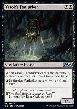 Yarok's Fenlurker⁣ - Core 2020⁣ (Uncommon)⁣ [123]