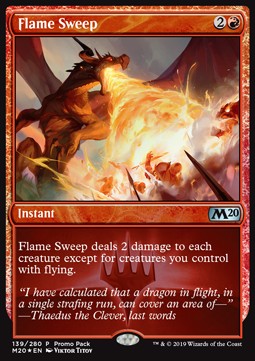 Flame Sweep⁣ - Core 2020: Extras⁣ (Uncommon)⁣ [139]