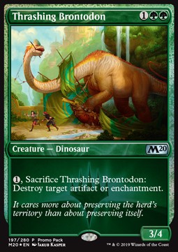 Thrashing Brontodon⁣ - Core 2020: Extras⁣ (Uncommon)⁣ [197]