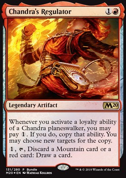 Chandra's Regulator (V.1)⁣ - Core 2020: Extras⁣ (Rare)⁣ [131]
