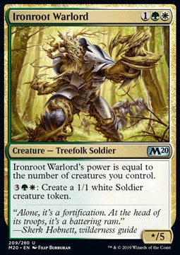 Ironroot Warlord⁣ - Core 2020⁣ (Uncommon)⁣ [209]