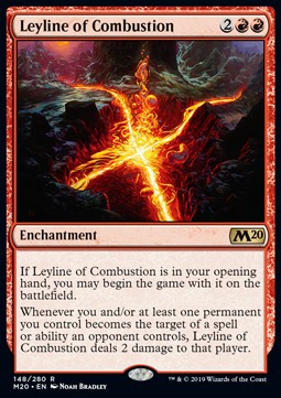 Leyline of Combustion⁣ - Core 2020⁣ (Rare)⁣ [148]