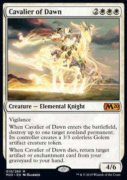 Cavalier of Dawn⁣ - Core 2020⁣ (Mythic)⁣ [10]