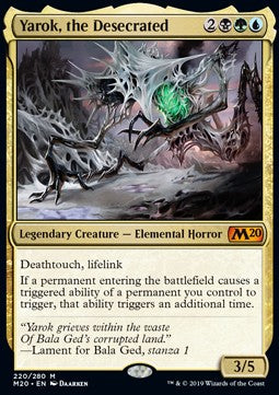 Yarok, the Desecrated⁣ - Core 2020⁣ (Mythic)⁣ [220]