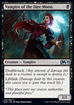 Vampire of the Dire Moon⁣ - Core 2020⁣ (Uncommon)⁣ [120]