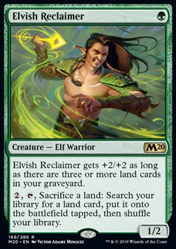 Elvish Reclaimer⁣ - Core 2020⁣ (Rare)⁣ [169]