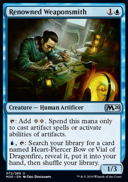 Renowned Weaponsmith⁣ - Core 2020⁣ (Uncommon)⁣ [72]