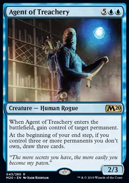 Agent of Treachery⁣ - Core 2020⁣ (Rare)⁣ [43]