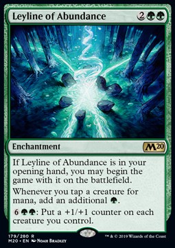 Leyline of Abundance⁣ - Core 2020⁣ (Rare)⁣ [179]