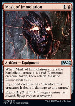 Mask of Immolation⁣ - Core 2020⁣ (Uncommon)⁣ [151]