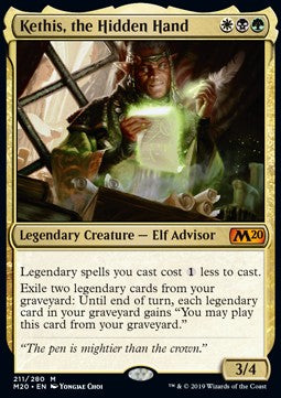 Kethis, the Hidden Hand⁣ - Core 2020⁣ (Mythic)⁣ [211]
