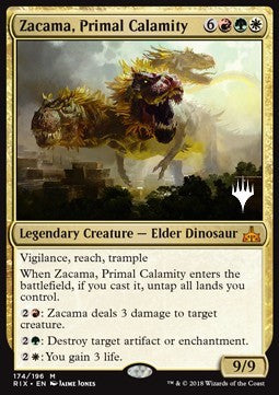 Zacama, Primal Calamity⁣ - Core 2020: Extras⁣ (Mythic)⁣ [174]