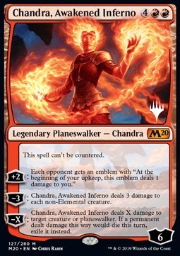 Chandra, Awakened Inferno (V.1)⁣ - Core 2020: Extras⁣ (Mythic)⁣ [127]