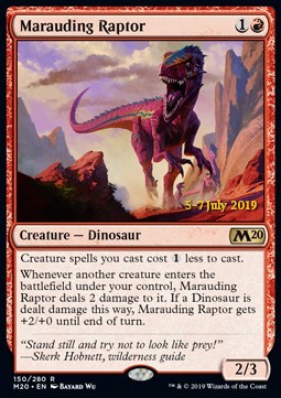 Marauding Raptor (V.2)⁣ - Core 2020: Extras⁣ (Rare)⁣ [150]