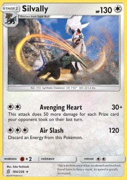 Silvally⁣ - Unified Minds⁣ (Holo Rare)⁣ [184]