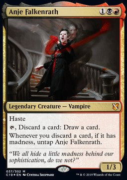 Anje Falkenrath (V.1)⁣ - Commander 2019⁣ (Mythic)⁣ [37]