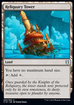 Reliquary Tower⁣ - Commander 2019⁣ (Uncommon)⁣ [268]