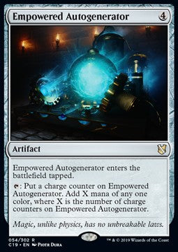 Empowered Autogenerator⁣ - Commander 2019⁣ (Rare)⁣ [54]