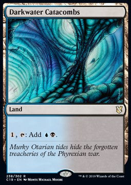 Darkwater Catacombs⁣ - Commander 2019⁣ (Rare)⁣ [238]