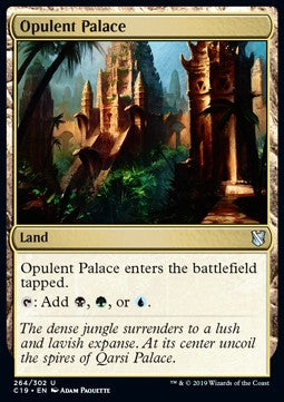 Opulent Palace⁣ - Commander 2019⁣ (Uncommon)⁣ [264]