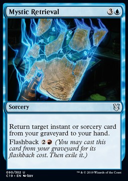 Mystic Retrieval⁣ - Commander 2019⁣ (Uncommon)⁣ [90]