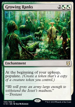 Growing Ranks⁣ - Commander 2019⁣ (Rare)⁣ [193]