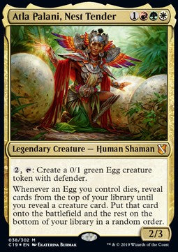 Atla Palani, Nest Tender⁣ - Commander 2019⁣ (Mythic)⁣ [38]