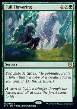 Full Flowering⁣ - Commander 2019⁣ (Rare)⁣ [32]
