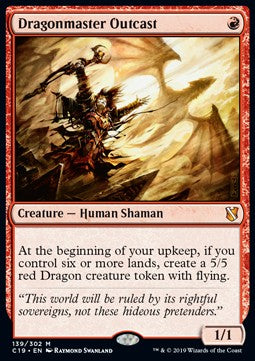 Dragonmaster Outcast⁣ - Commander 2019⁣ (Mythic)⁣ [139]