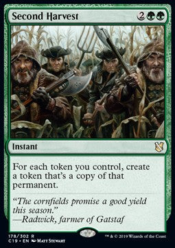 Second Harvest⁣ - Commander 2019⁣ (Rare)⁣ [178]