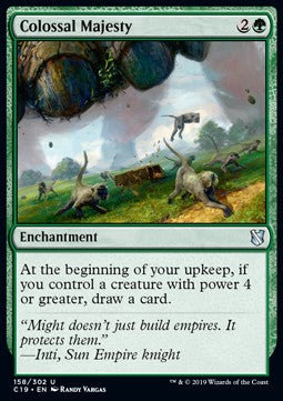 Colossal Majesty⁣ - Commander 2019⁣ (Uncommon)⁣ [158]