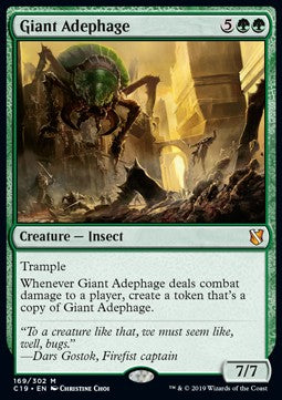 Giant Adephage⁣ - Commander 2019⁣ (Mythic)⁣ [169]