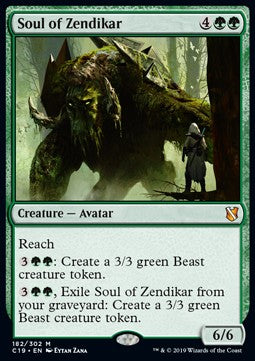 Soul of Zendikar⁣ - Commander 2019⁣ (Mythic)⁣ [182]