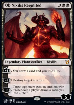Ob Nixilis Reignited⁣ - Commander 2019⁣ (Mythic)⁣ [124]