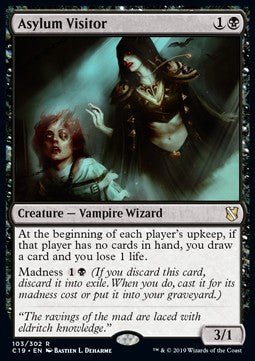 Asylum Visitor - Commander 2019 (Rare) [C19-103]