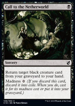 Call to the Netherworld - Commander 2019 (Common) [C19-108]