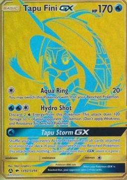 Tapu Fini GX - Hidden Fates (Secret Rare) [HIF-SV92]