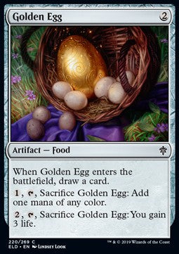 Golden Egg⁣ - Throne of Eldraine⁣ (Common)⁣ [220]