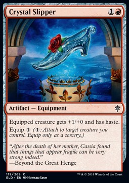 Crystal Slipper⁣ - Throne of Eldraine⁣ (Common)⁣ [119]